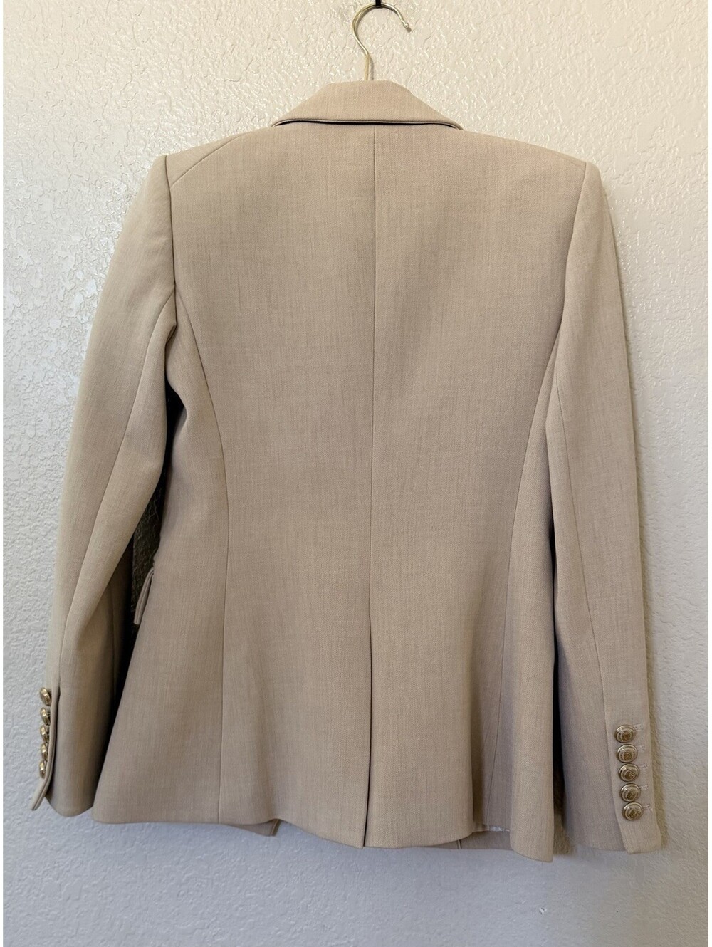 New Veronica Beard Miller Dickey Jacket In Heathered Sand Size 2 $798 - Picture 7 of 13